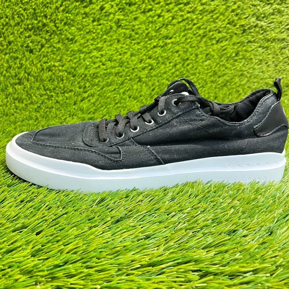 Cole Haan Grandpro Rally Canvas Court Mens Size 9.5 Black Casual Shoes Sneakers_3